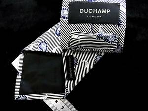 *:.*:【新品N】0519　ドゥシャン【DUCHAMP】【刺繍・ペイズリー】ネクタイ