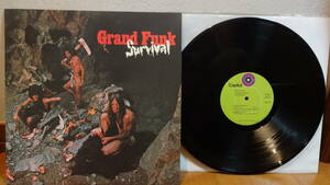 ＵＳ緑盤ＬＰ・GRAND FUNK RAILROAD/SURVIVAL