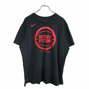 NIKE 半袖 プリント Tシャツ XLサイズ ナイキ ドライフィット ブラック メキシコ製 古着卸 アメリカ仕入 t2409-3574