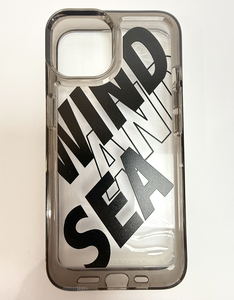 未使用 WIND AND SEA iPhone14 用 スマホケース グレー