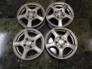  13ｘ4.0B　軽自動車用アルミホイール（中古品） 