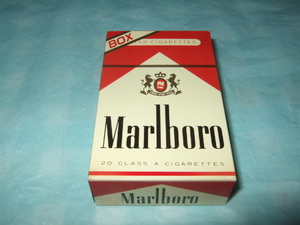 ブリキ『マルボロ』見本／非売品 タバコ Marlboro レトロ 煙草 パッケージ たばこ サンプル 自販機 ダミー