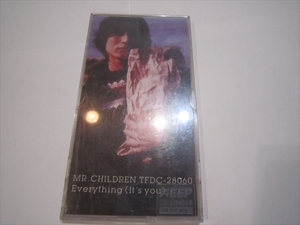 再生確認済　8cmCD★Mr.Childrenミスターチルドレン　☆Everything（It’s you）／デルモ☆　8ｃｍCDS　短冊シングルCD