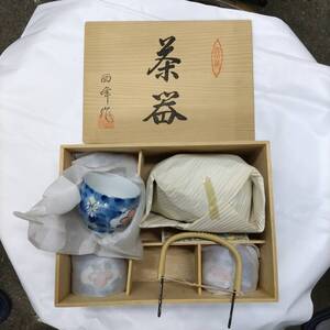 AM078　有田焼　茶器　急須セット　湯呑み５客