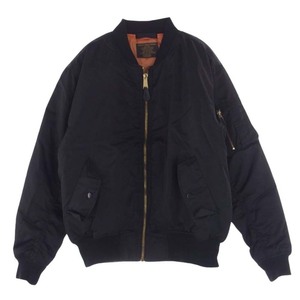 SWAGGER スワッガー SWG JKT-606 SWGTKO バックロゴ ボンバー ジャケット MA-1 ブラック系 L【中古】