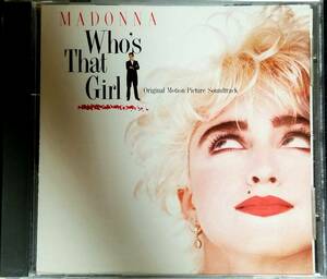 L26貴重日本盤/送料無料■マドンナ(Madonna)「フールザットガール」サントラCD