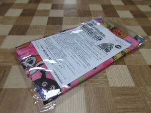 アサヒ飲料　アンパンマン巾着バッグ　ピンク色　Asahi