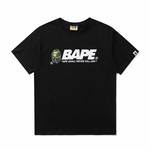 【人気デザイン】 a bathing ape tシャツ アベイシングエイプ bape T半袖 メンズ レディース 男女兼用