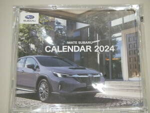 非売品! デスクカレンダー 2024 スバル SUBARU 卓上カレンダー カレンダー ★ CALENDER 2024 ノベルティ