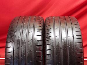 タイヤ2本 《 ハンコック 》 ベンタス S1EVO2 [ 245/45R18 100Y ]8.5分山★ ベンツE,CL,Vクラス パサート A6 V90 C5 XF n18