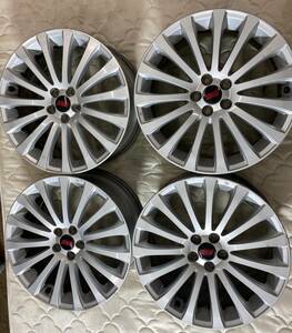 [N-332] STI SUBARU ホイール18X7.5J 5穴　18インチ 中古★