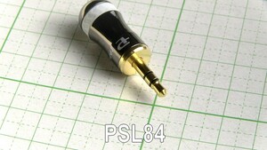 管理番号=4C073　自作ケーブル用　φ3.5mm　ステレオミニプラグ　　太ケーブル用　　PSL84 　　