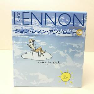 T-1158 未使用品！4CD箱 ジョン・レノン・アンソロジー JOHN LENNON 未発表音源集 オノ・ヨーコ 日本盤別冊ブックレット TOCP65002~5