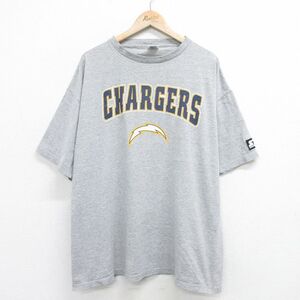 XL/古着 スターター 半袖 ビンテージ Tシャツ メンズ 90s NFL サンディエゴチャージャーズ 大きいサイズ コットン クルーネ