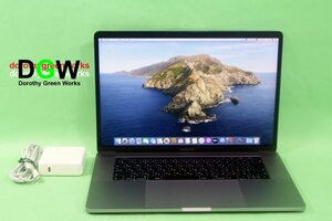 良品1! 2018 MR942J/A MacBook Pro 15.4” Retina Core i7 6-Core 2.2GHz 16GB SSD256GB OS10.15.7 Catalina SpaceGray