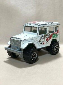 マジョレット　トヨタ　ランドクルーザー　フランス製　ミニカー　majorette　同梱可 TOYOTA LAND CRUISER RALLYE (Ecpr_org)