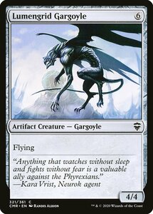 MTG ■無/英語版■ 《ルーメングリッドのガーゴイル/Lumengrid Gargoyle》★FOIL★ 統率者レジェンズ　CMR