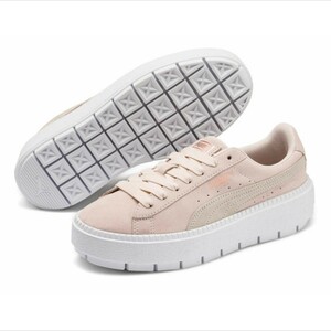 定価13,200円 25.0cm PUMA suede platform trace wns