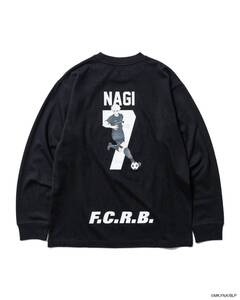 新品 F.C.Real Bristol 24AW BLUE LOCK L/S TEE 凪 誠士郎 ブルーロック コラボ カットソー Tシャツ FCRB-242166 エフシーアールビー