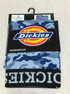 【送料無料！新品未使用！998円即決！世界的作業着ブランド「Dickies」トランクス！】売切必至Lサイズ！作業着ブランドらしい速乾仕様！