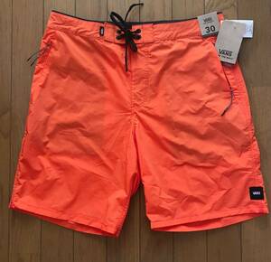 新品新作♪VANS OFF THE WALL VOYAGE BOARDSHORT TRUNK W30バンズ オフザウォール　ボヤージトランク/ボードショーツ30インチ 残り１着