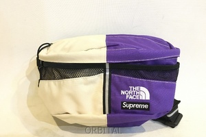 二子玉) Supreme THE NORTH FACE ノースフェイス × シュプリーム 24SS Split Waist Bag ウエストバッグ ボディバッグ NM72400I