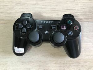 PS3 周辺機器 デュアルショック3 SIXAXIS ワイヤレス コントローラー ブラック 【管理 19478】【C】