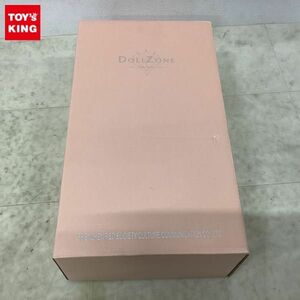 1円〜 DOLLZONE ドール 女の子 レッド系アイ、ホワイトブラウン系へア、ブラック系スカート 他