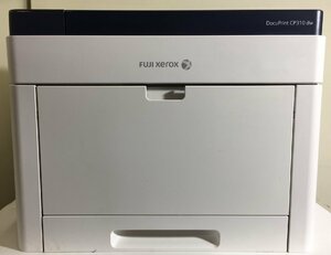 【埼玉発】【FUJIFILM(旧Xerox)】A4カラーレーザープリンター　DocuPrint CP310 dw　★カウンター1788枚★動作確認済★　(11-3120)