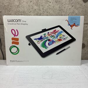 ☆ Wacom One ワコム ワン 液晶ペンタブレット Creative Pen Display 2021年製 通電確認済 箱付 ペン付 デジタルイラスト 画像編集 