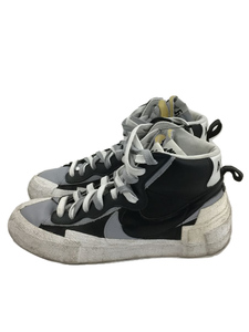 NIKE◆BLAZER MID SACAI/ブレーザーミッドサカイ/ブラック/BV0072-002/27.5cm/BLK