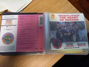 オルケスタ・アラゴン　ORQUESTA　ARAGON　「THE　HEART　OF　HAVANA」　　ソフトケース入りCD 　同封可能