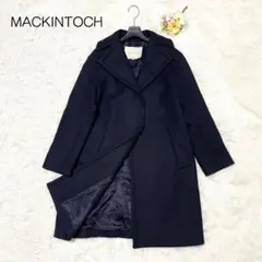 MACKINTOSH 最高級白タグ チェスターコート スコットランド製 ネイビー