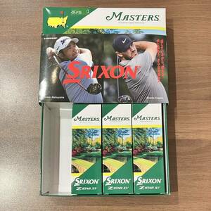 SRIXON スリクソン ゴルフボール 全9個 MASTERS 松山英樹 ブルックス・ケプカ