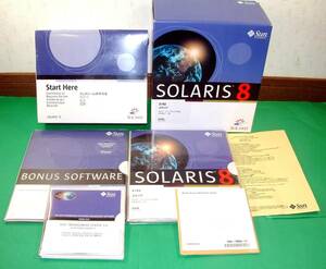 【3062】Sun Microsystems Solaris 8 SPARC版 メディア未開封品 サン・マイクロシステムズ ソラリス スパーク オペレーティングシステム OS