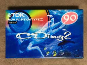 【 送料無料！!・希少な未開封品です！】★TDK◇CDiwg2 90◇ハイポジション/品番:CD2-90R★