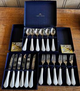 NARUMI ナルミ カットラリー コレクション Cutlery Collecion フォーク, ナイフ, スプーン 6本づつ その2