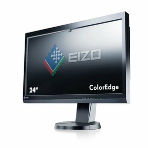 【中古】EIZO ColorEdge 24型カラーマネジメント液晶モニター 1920×1200 DVI-I DisplayPort HDMI ブラッ