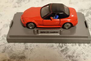 エムテック　BMW　Z3　ロードスター　１/43　赤　フィギュア付