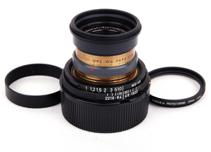 【珍品】Hugo meyer /フーゴ マイヤー goerlitz kino-plasmat 42mm F2 宮崎 ライカMマウントに改造 #jp21885