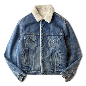 80s USA製 Levis 70608 0216 ボア ライナー デニム ジャケット 38R / 80年代 アメリカ製 ビンテージ リーバイス 700506 70505