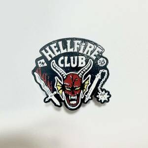 ストレンジャーシングス ヘルファイアクラブ stranger things ピンバッジ Hellfire Club Pins