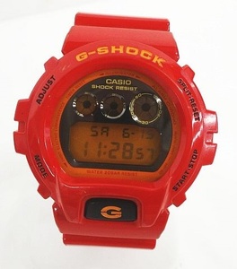 CASIO G-SHOCK DW-6900CB-4JF クレイジーカラーズ Crazy Colors レッド 箱 ケース付 稼働品 現状品 