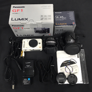 1円 Panasonic LUMIX DMC-GF1 G 1:1.7/20 ASPH G VARIO 1:3.5-5.6/14-45 ASPH ミラーレス一眼カメラ L162228
