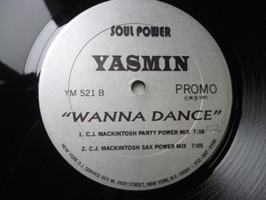 Yasmin / Wanna Dance 定番 ファンキーSAX R&B 12 アゲアゲ・サウンド　試聴