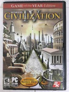 ★☆D433 Windows 2000/XP CIVILIZATION IV シヴィライゼーション 4 海外版☆★