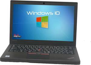 MSオフイス 2021, 中古ノートPC, ThinkPad X270, ノートPC, Win 10, Core i3, 内蔵カメラ, WIFI, USB 3.0, HDMI, 4GB, SSD256GB