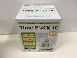 AMANO勤怠管理 タイムレコーダー TP@C-20iC 通電のみ確認　中古品（ 管:2FW）