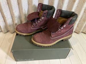 希少色 Timberland ティンバーランド 7.5 日本サイズ約25.5ｃｍ プレミアムブーツ TB0A17YN 箱付き