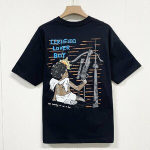 高級ヨーロッパ製※定価2万◆ブルガリア発※RISELIN 半袖Tシャツ 綿100％ 吸汗 快適 カジュアル スウェット キューピッド カジュアル M/46